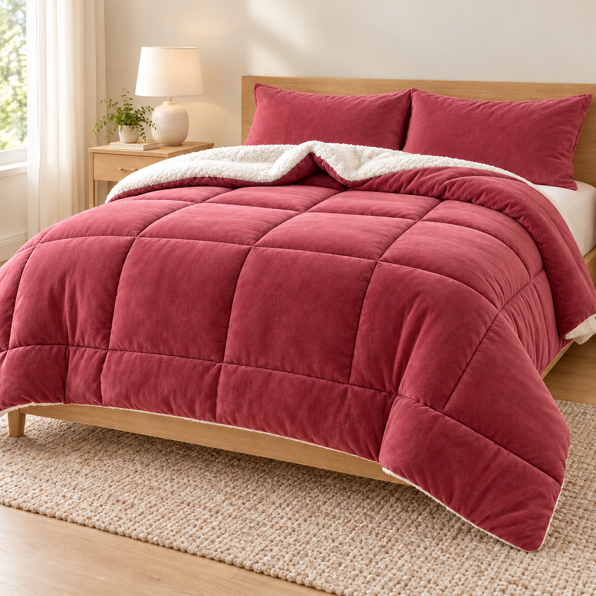 Couverture d'hiver Cocoon – Couverture et 2 taies | LAVANA