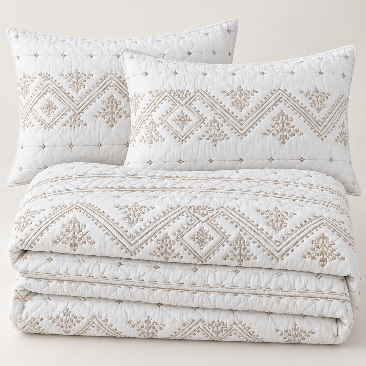 Couvre-lit Prestige – Couvre-lit et 2 taies | LAVANA