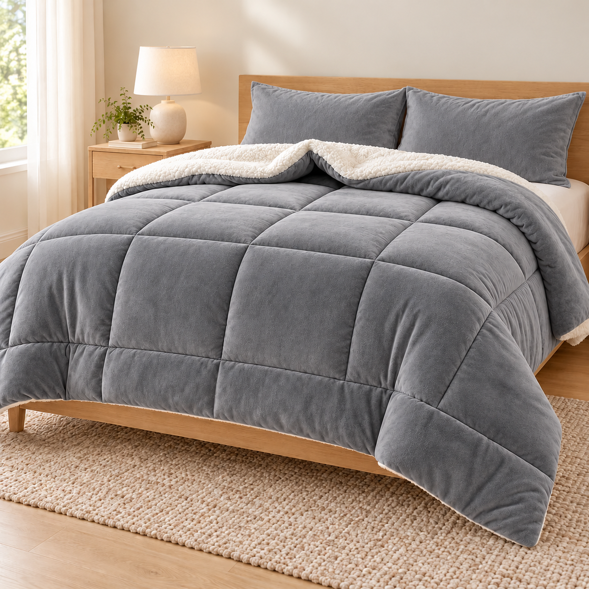 Couverture d'hiver Cocoon – Couverture et 2 taies | LAVANA