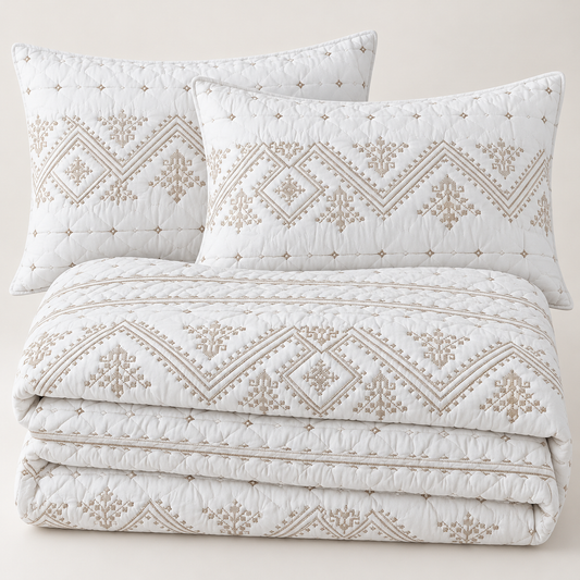 Couvre-lit Prestige – Couvre-lit et 2 taies | LAVANA