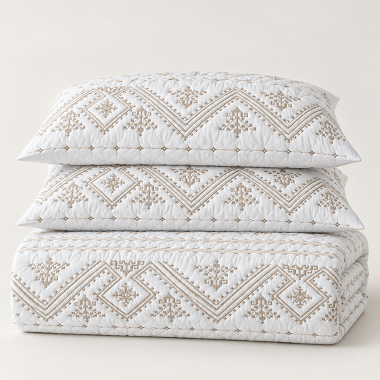 Couvre-lit Prestige – Couvre-lit et 2 taies | LAVANA